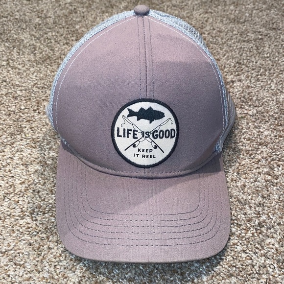 Life is good keep it reel hat Clearance